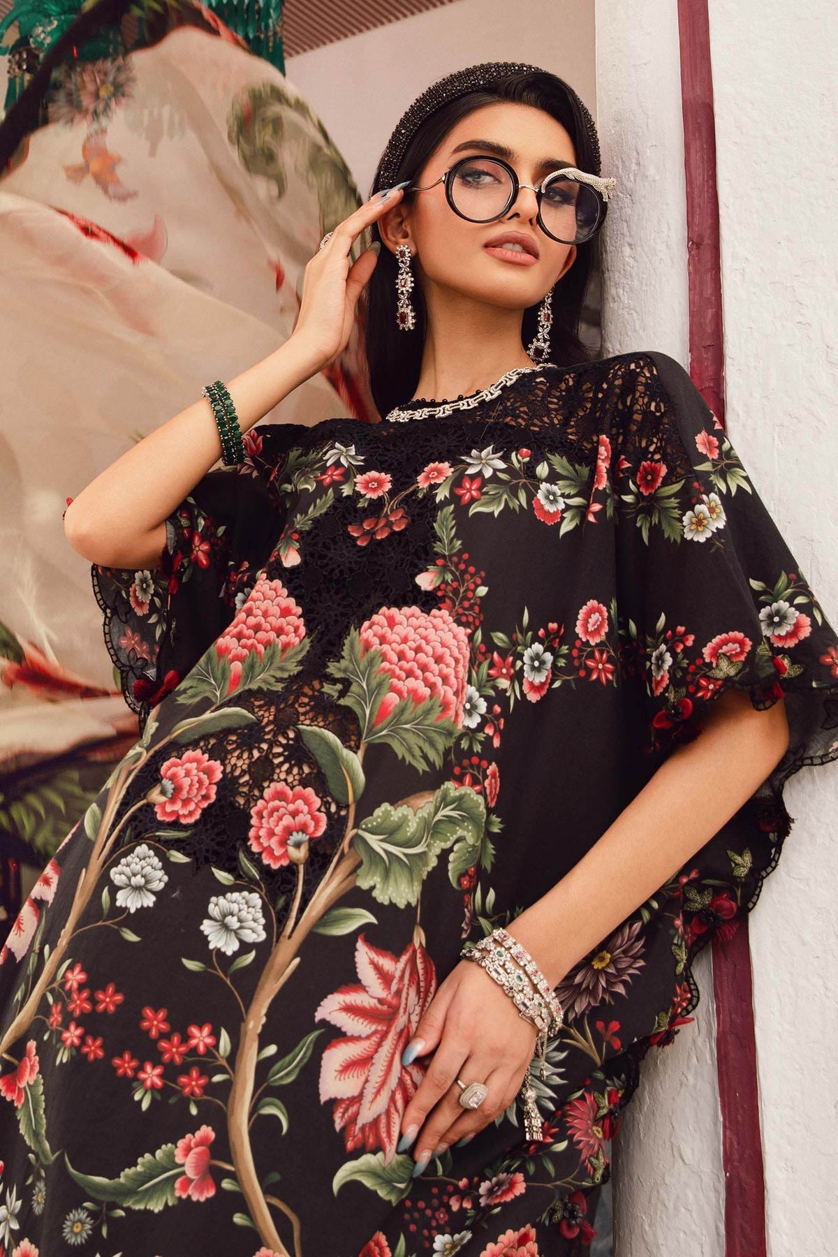 Maria B Embroidered Lawn 3-Piece Unstitched Suit