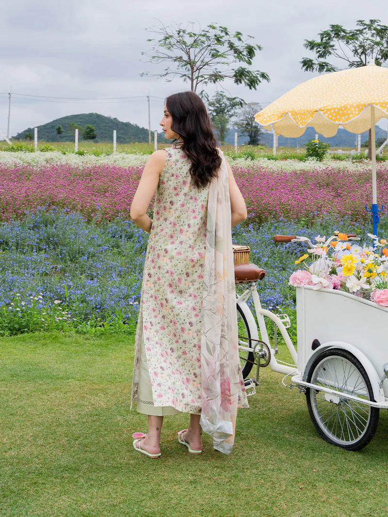 Izel – Belle Chicken Kari Lawn 3-Piece Unstitched Suit