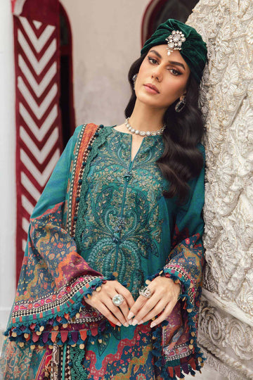 Maria B 3pcs Printed Sale Article With Lawn Dupatta | MPT-2710-B